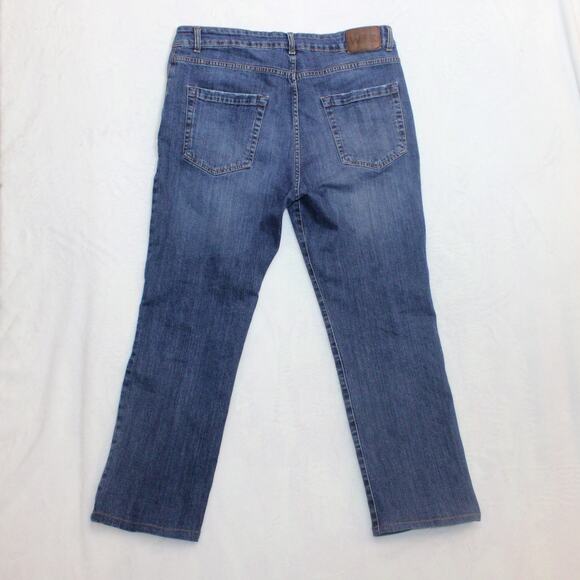 Williams & Kent Men’s Blue Jeans Straight Fit Made in Italy 36x30 - Picture 2 of 8